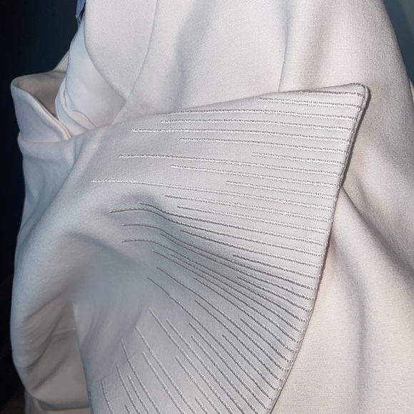 Elizabeth & Clarke Blush Pink Knit Military Jacket - Picture 8 of 8